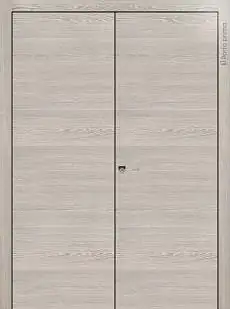 Дверь Tivoli / Тиволи В-3 Серый дуб без стекла