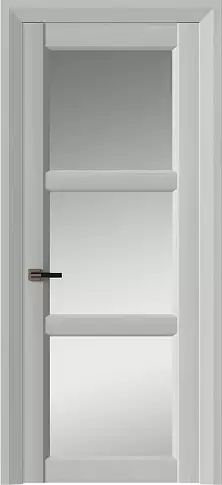 Дверь Milano Neo Classic Decoro Пепельный ST со стеклом