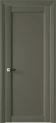Дверь Domenica Neo Classic Decoro Серый Мох эмаль (RAL 7003) без стекла