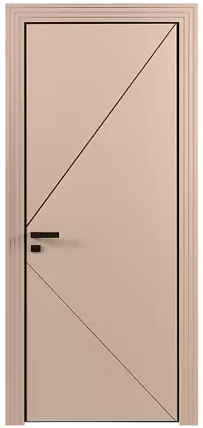 Дверь Pala Moderno Серый цемент эмаль (RAL 060-70-10) без стекла