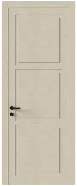 Межкомнатная дверь Tivoli Л-5, Без стекла (ДГ), цвет - Версилк крем