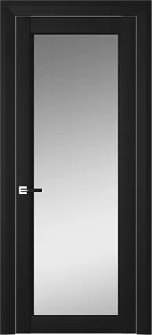 Дверь Domenica Neo Classic Decoro Чёрный ST со стеклом