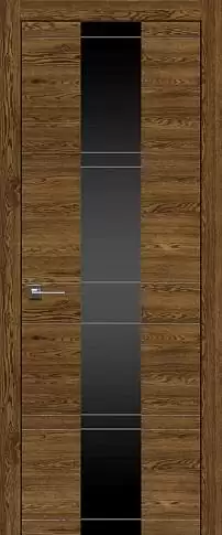 Дверь Tivoli Ж-2 Дуб коньяк со стеклом