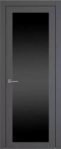 Дверь Tivoli З-1 Антрацит ST со стеклом