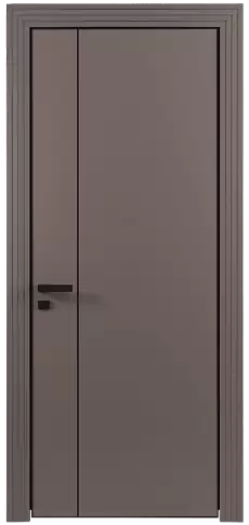 Дверь Piazza Moderno Теплый Серый эмаль (RAL 040-60-05) без стекла