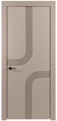 Дверь Armonia Moderno Бежевое Ядро Миндаля эмаль (RAL 070-85-05) без стекла