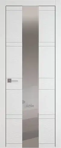 Дверь Tivoli / Тиволи Ж-2 Белая эмаль по шпону (RAL 9003) со стеклом