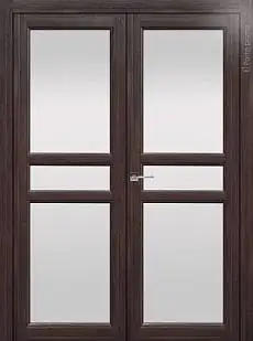 Дверь Sorrento / Сорренто Е2 Венге Нуар со стеклом