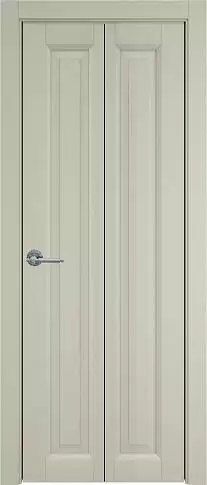 Дверь Domenica Книжка Porta Classic Серо-оливковая эмаль (RAL 7032) без стекла