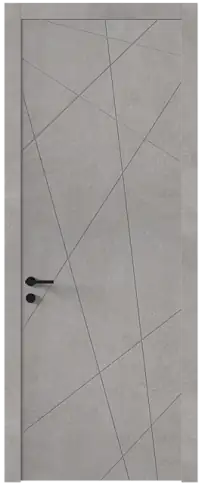 Дверь Tivoli В-5 Белый камень без стекла