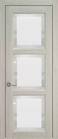 Дверь Milano Porta Classic Серый дуб со стеклом