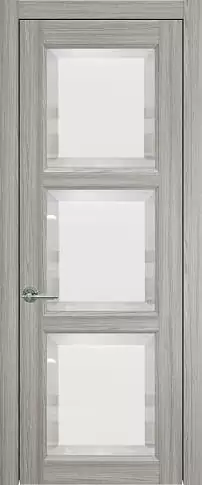 Дверь Milano Porta Classic Орех пепельный со стеклом