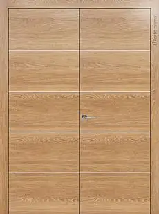 Дверь Tivoli / Тиволи Д-3 Дуб капучино без стекла