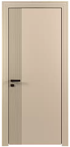Дверь Sinistro Moderno Бежевый Мел эмаль (RAL 075-80-10) без стекла