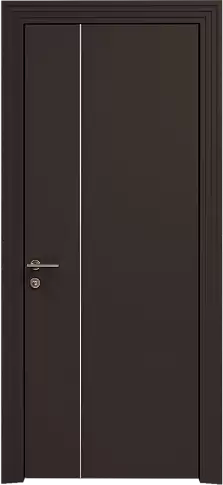 Дверь Tivoli В-1 Чёрный Базальт эмаль (RAL 040-30-05) без стекла