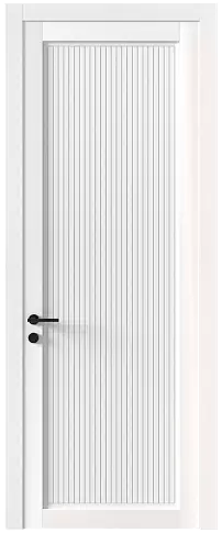 Дверь Tivoli З-2 Белоснежная мягкая шагрень без стекла