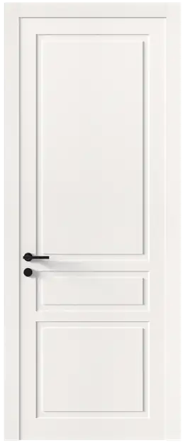 Межкомнатная дверь Tivoli Е-5, Без стекла (ДГ), цвет - Белоснежная мягкая шагрень