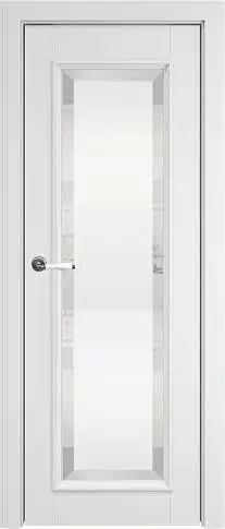 Дверь Domenica Porta Classic LUX Бежевая эмаль (RAL 9010) со стеклом