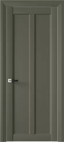 Дверь Prato Neo Classic Decoro Серый Мох эмаль (RAL 7003) без стекла