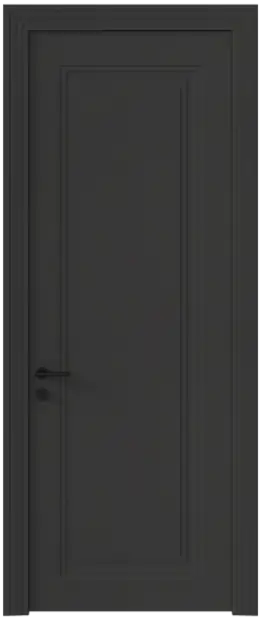 Межкомнатная дверь Domenica Neo Classic Scalino, Без стекла (ДГ), цвет - Диамант серый