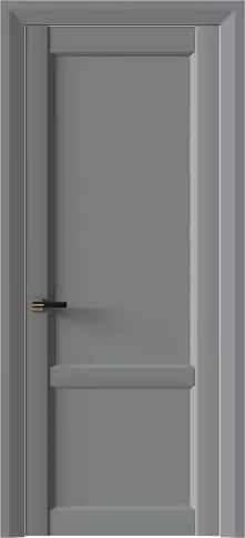 Дверь Dinastia Neo Classic Decoro Серебристо-серая эмаль (RAL 7045) без стекла