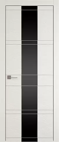 Дверь Tivoli Ж-2 Бежевая эмаль по шпону (RAL 9010) со стеклом