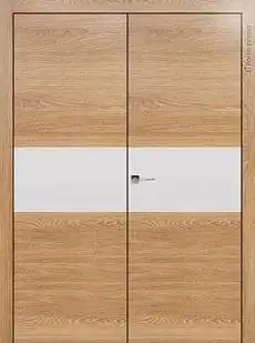Дверь Tivoli / Тиволи Е-4 Дуб капучино без стекла
