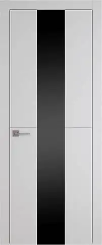 Дверь Tivoli / Тиволи Ж-3 Серая эмаль (RAL 7047) со стеклом