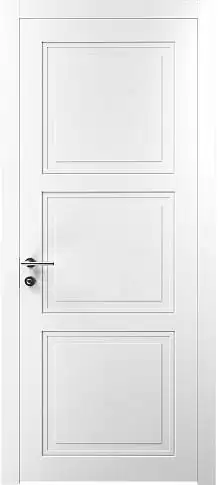 Дверь Milano Neo Classic Белая эмаль (RAL 9003) без стекла