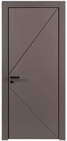 Дверь Pala Moderno Теплый Серый эмаль (RAL 040-60-05) без стекла