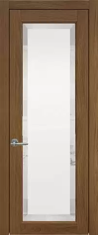 Дверь Domenica ;Porta Classic Итальянский орех со стеклом