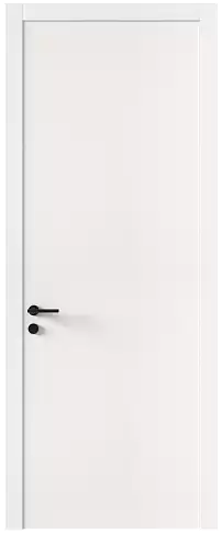 Дверь Tivoli А-1 Белоснежная мягкая шагрень без стекла
