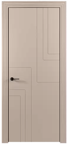 Дверь Futuro Moderno Грязный Белый эмаль (RAL 070-90-05) без стекла