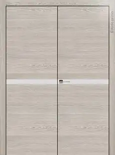 Дверь Tivoli / Тиволи Б-4 Серый дуб без стекла