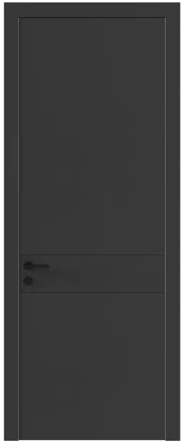Межкомнатная дверь Tivoli И-2, Без стекла (ДГ), цвет - Диамант серый
