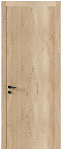 Дверь Tivoli Б-5 Дуб сонома светлый без стекла