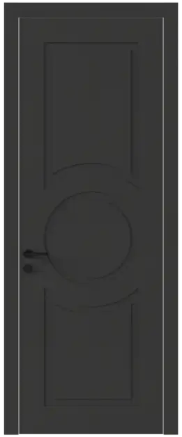 Межкомнатная дверь Tivoli М-5, Без стекла (ДГ), цвет - Диамант серый