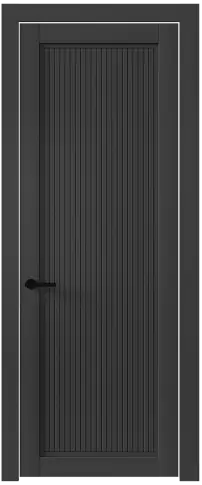 Дверь Tivoli З-2 Графитово-серая эмаль (RAL 7024) без стекла