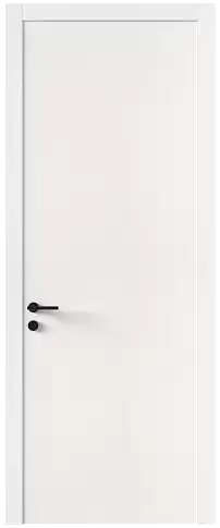 Дверь Tivoli А-1 Белоснежная мягкая шагрень без стекла
