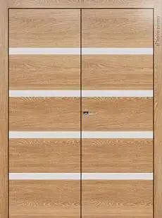 Дверь Tivoli / Тиволи Д-4 Дуб капучино без стекла