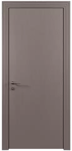 Дверь Tivoli А-4 Серая стяжка эмаль по шпону (RAL 060-60-05) без стекла