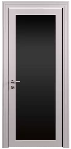 Дверь Tivoli З-1 Серый Флокс эмаль (RAL 358-71-02) со стеклом