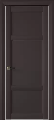 Дверь Siena Neo Classic Decoro Чёрный Базальт эмаль (RAL 040-30-05) без стекла