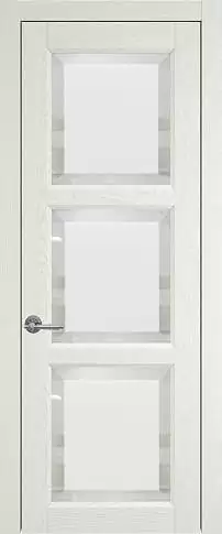 Дверь Milano Porta Classic Белый ясень nano-flex со стеклом