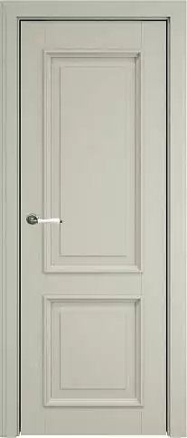 Дверь Dinastia Porta Classic LUX Серо-оливковая эмаль (RAL 7032) без стекла