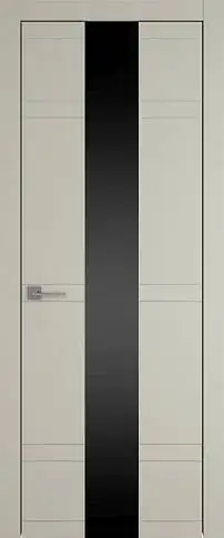 Дверь Tivoli / Тиволи Ж-4 Серо-оливковая эмаль (RAL 7032) со стеклом
