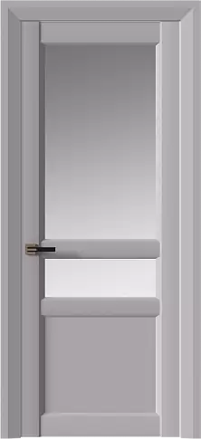 Дверь Imperia-R Neo Classic Decoro Серый Флокс эмаль (RAL 358-71-02) со стеклом