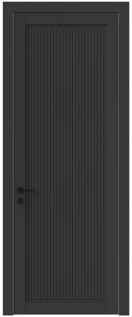 Межкомнатная дверь Tivoli З-2, Без стекла (ДГ), цвет - Диамант серый