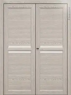 Дверь Sorrento / Сорренто Д1 Серый дуб без стекла