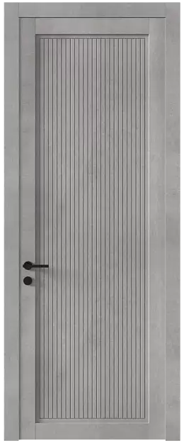 Межкомнатная дверь Tivoli З-2, Без стекла (ДГ), цвет - Белый камень